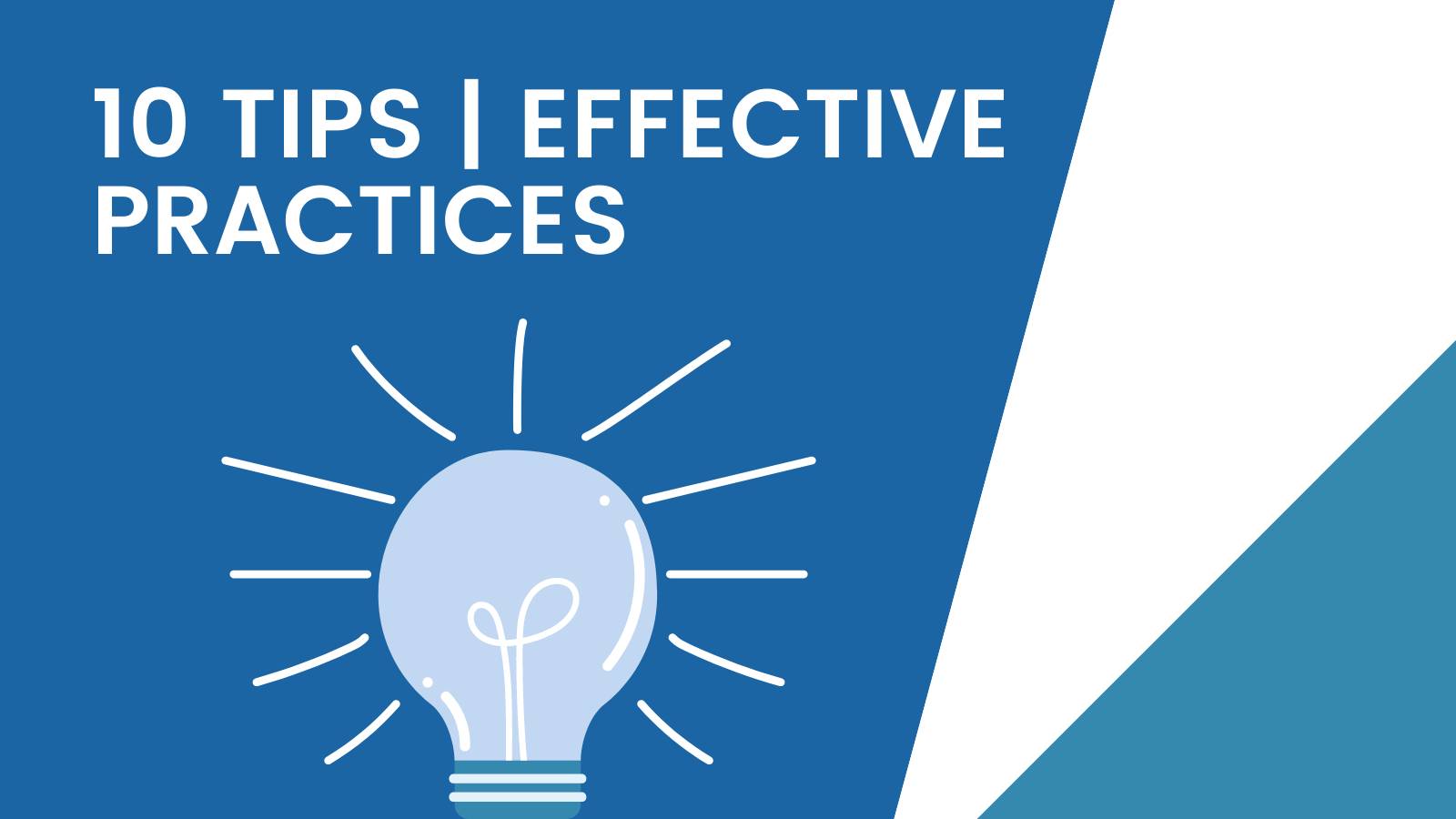 10 Tips for Effective Practices in Digital Teaching